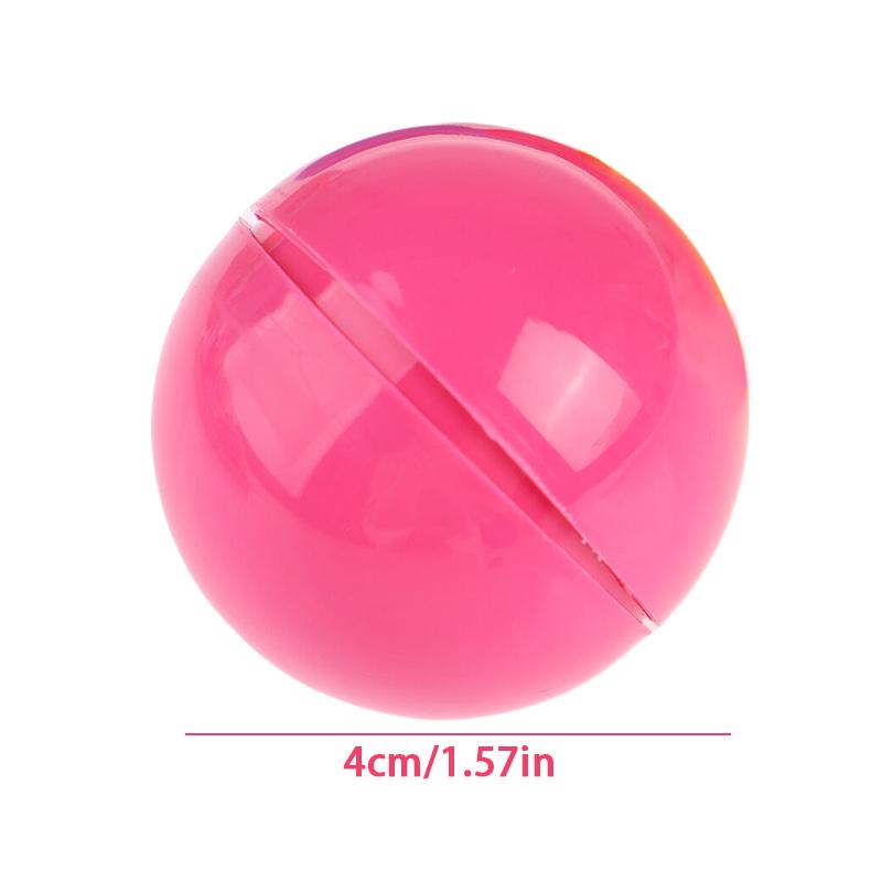 50Pcs Plastic Lottery Balls Raffle Drawing Balls Hollow Openable Game Balls Table Activity Balls Party Motion Bingo Balls