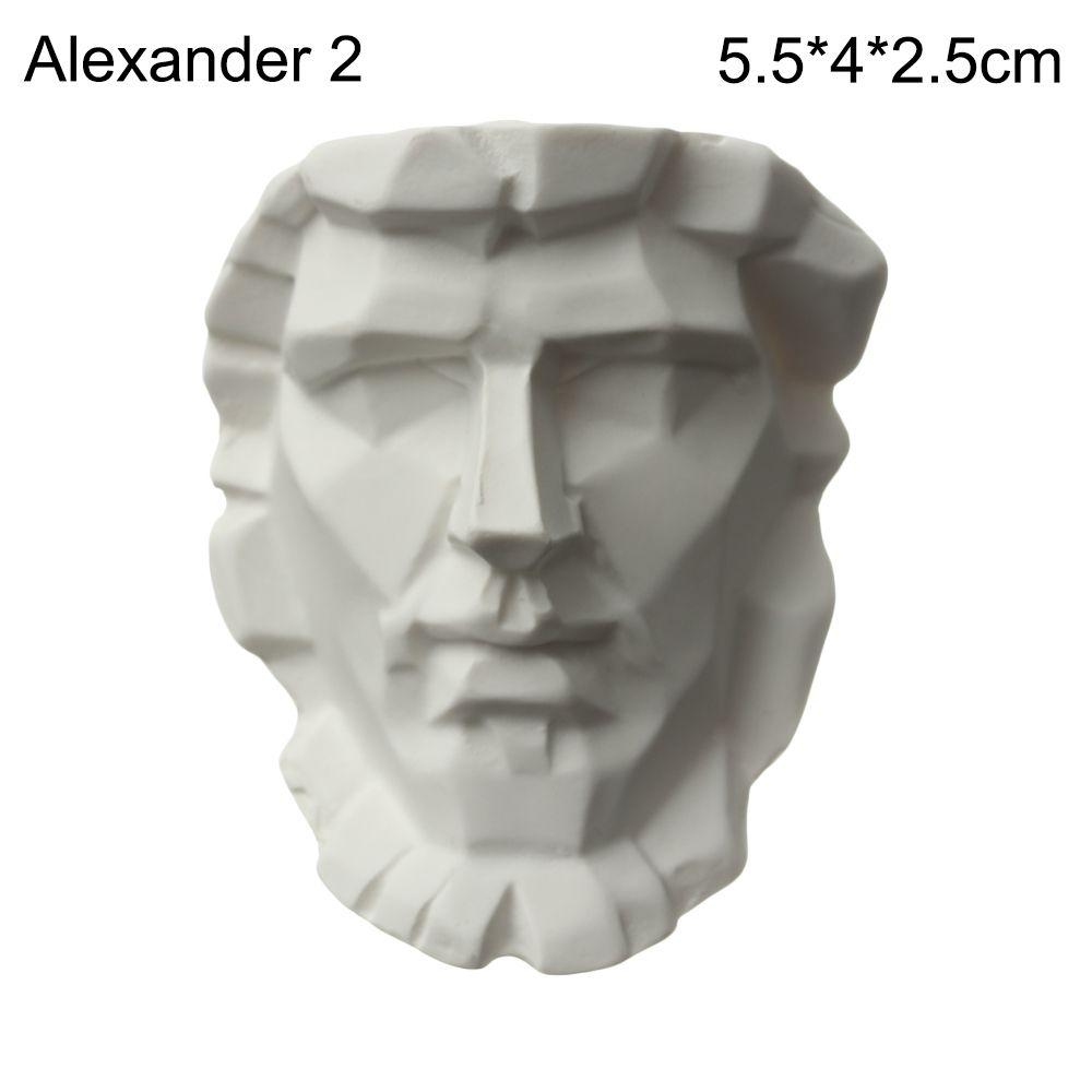 Home Decor Celebrities Greek Mythology Famous Sculpture Gypsum Bust Portraits Plaster Statue