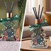 1PC Glass Home Aromatherapy Indoor Flameless Long-lasting Fragrance Souvenir Christmas Tree Ornament Gift Box Fresh