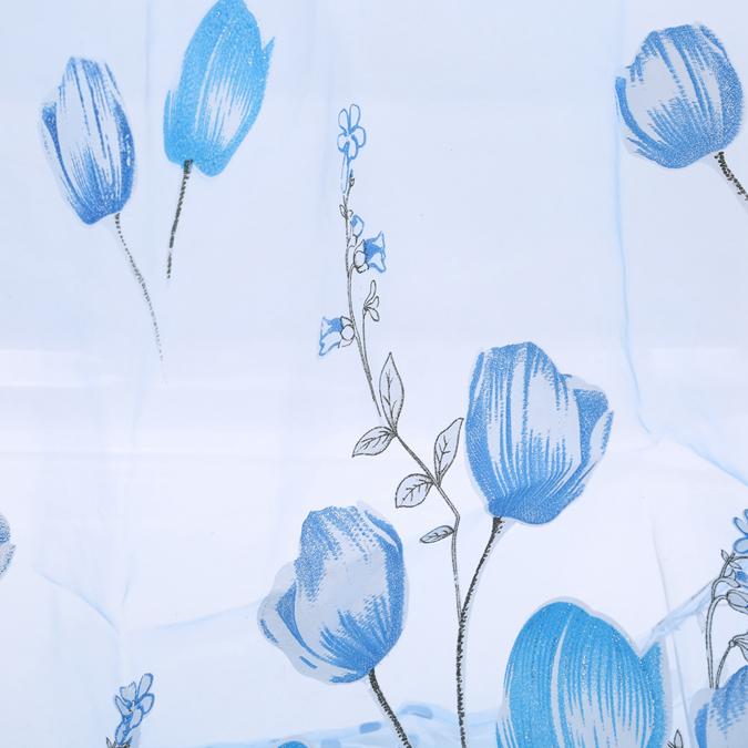 Tulle Printed Curtains for Living Room Window Home Decor