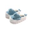 Модные женские милые мультяшные платформенные теплые пушистые тапочки женские зимние утолщенные плюшевые хлопковые тапочки женские нескользящие на толстой подошве шлепанцы