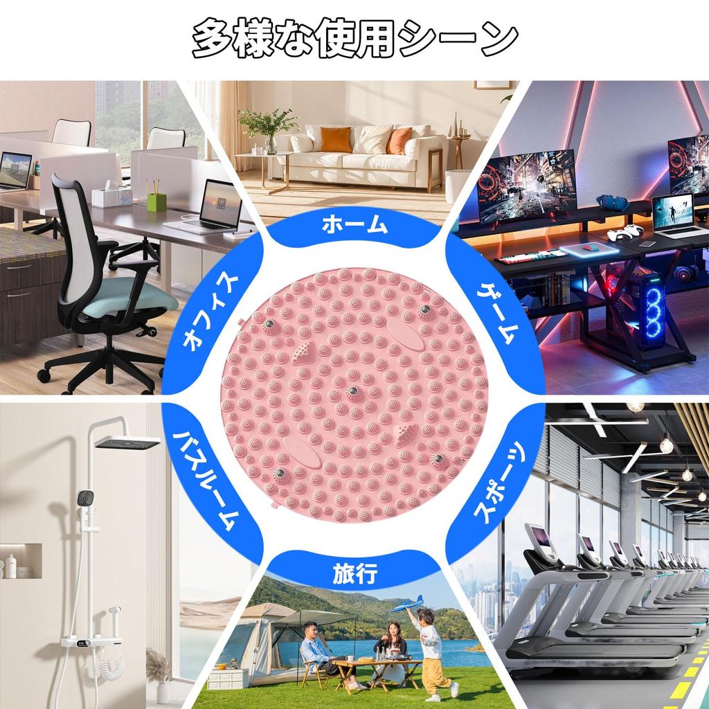 Коврик для точечного давления на стопу Коврик Lucktree Mat Доска для акупрессуры на стопу Массаж стоп Надавливание на точечный пресс для стоп Домашнее использование Диетический коврик для ног