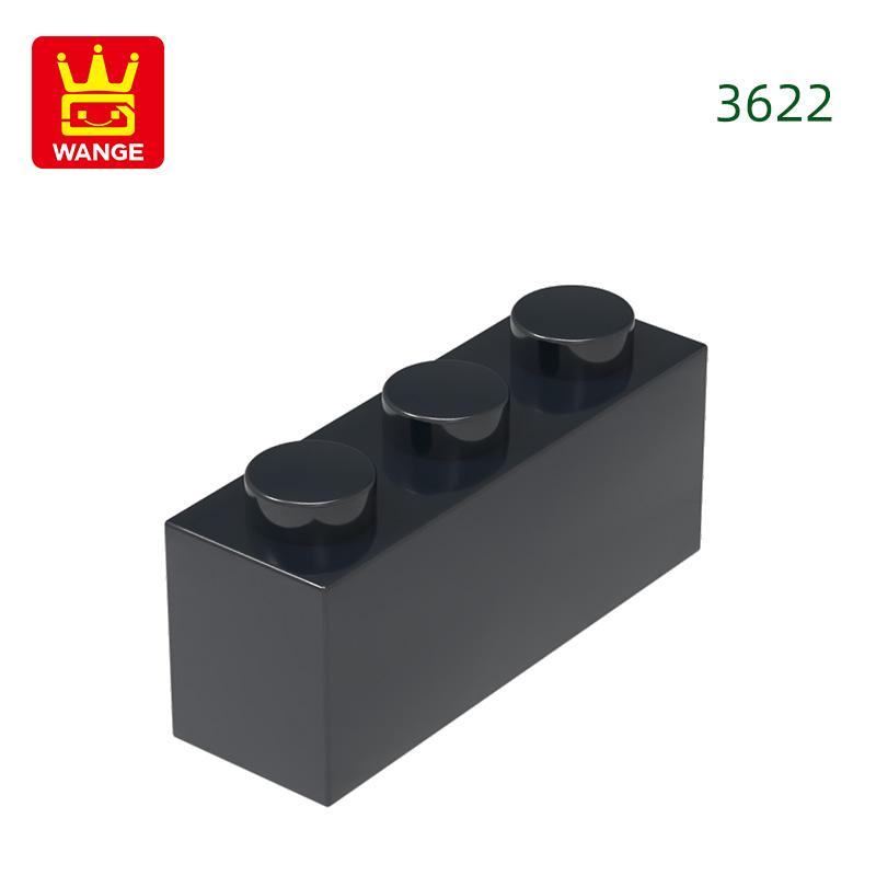 Нетоксичный 85 шт./лот 3622 1x3 точки Строительный блок Moc Классические аксессуары Совместим с Кирпич Детские игрушки Подарочная коробка