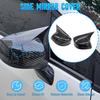 Левая/Правая Для Honda Civic 9-го поколения 2012-2015 Накладка на крышку бокового зеркала заднего вида Отделка под карбон(версия n)