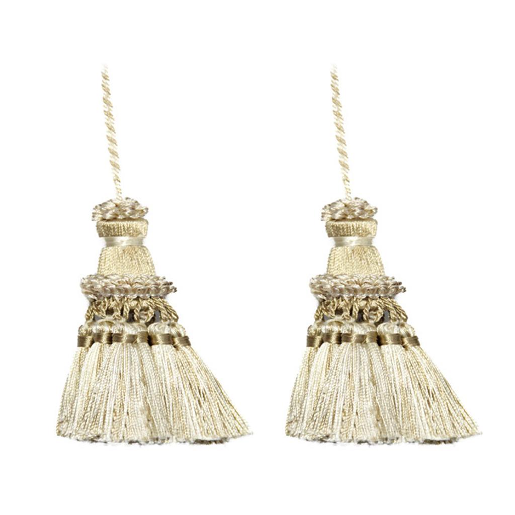 Этнические кисти ручной работы для штор, аксессуары для штор, подвеска, подхваты, 2 шт.