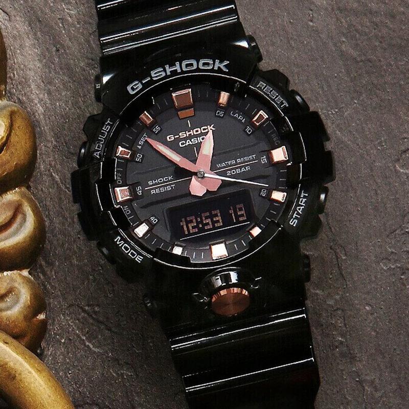 Casio CASIOG-SHOCK 200 метров водонепроницаемые кварцевый механизм полимерный ремешок японские и корейские часы мужские часы черный циферблат GA-810GBX-1A4PR