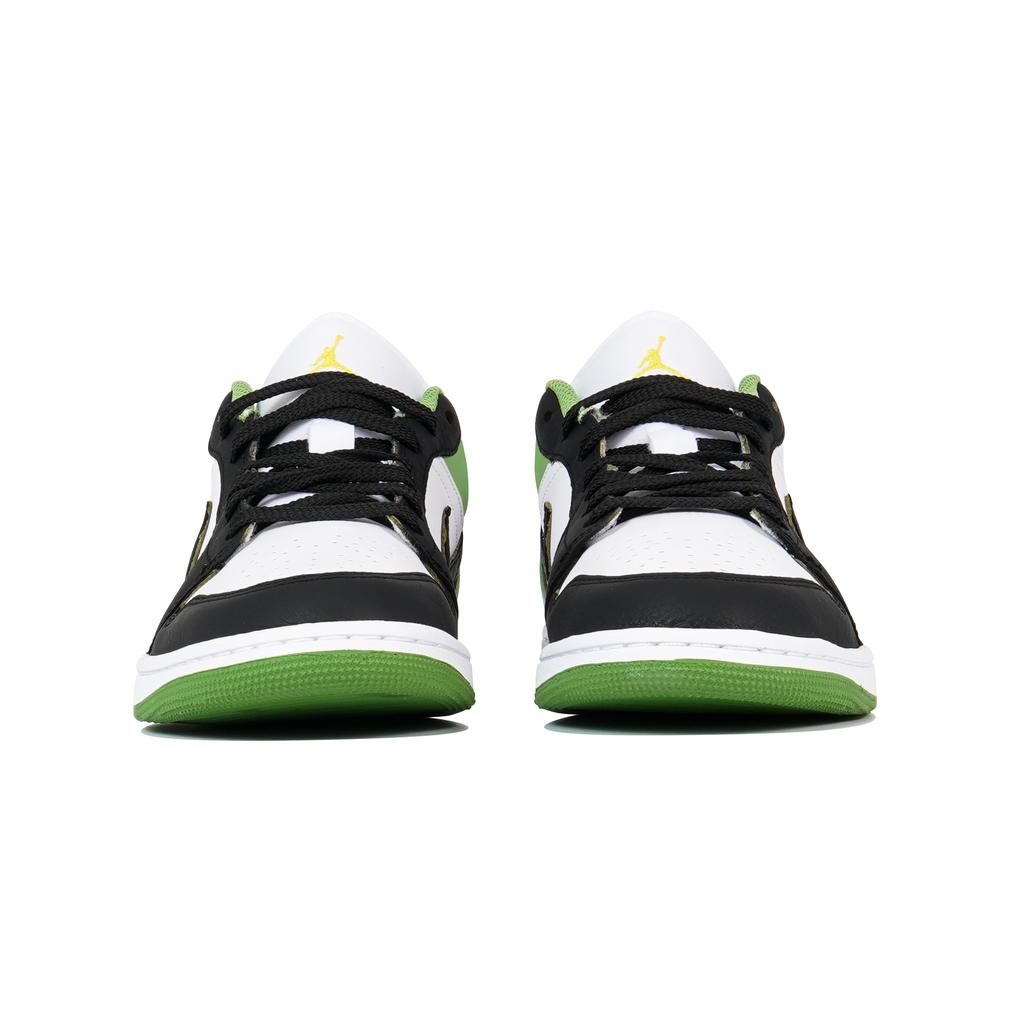 Jordan Кроссовки Air Jordan 1 Vintage Баскетбольные Мужские Низкие Белый/Зеленый/Черный HF4823-100(КомандаП-)