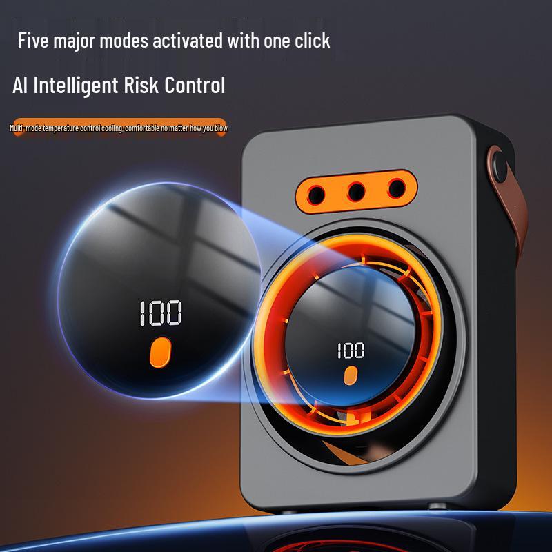 USB Charging Wall-Mounted & Desktop Fan with Humidifying Spray