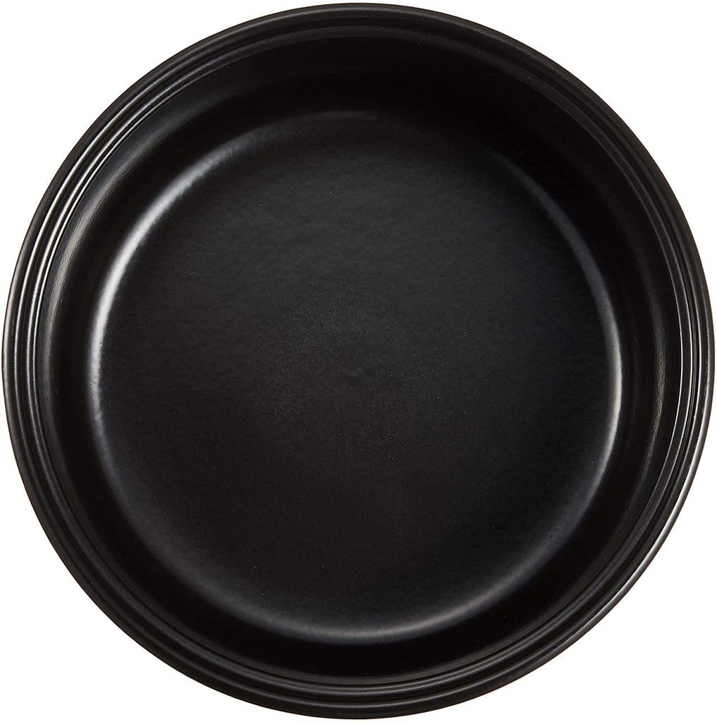 [Amazon Exclusive Brand] Chateau d'Or Rice Storage Container, Far-Infrared Ceramic, 3-cup capacity, Made in Japan (Black)