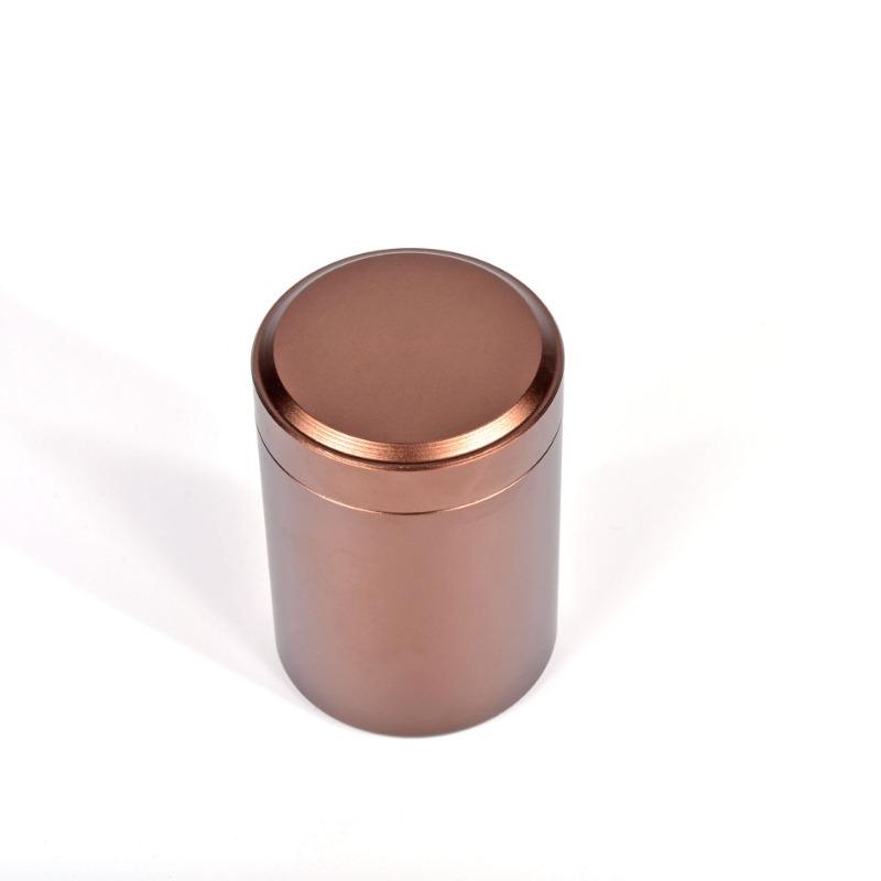 Mini Metal Box Stainless Steel Tea Can Small Travel Portable Container Jar Sugar Coffee Caddy Organizer