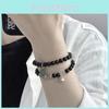 Double Insinspired Layer Bracelet Alloy For Men And 2024 Women