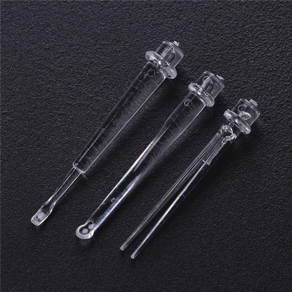 Фонарик для чёткого просмотра ушного пространства, кюретка и пинцет, в комплекте для чистки ушей