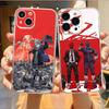 Чехол для телефона D-Dorohedoro-es Для iPhone17,16,15,14,13,12,11 Plus,Pro Max Мягкий прозрачный чехол