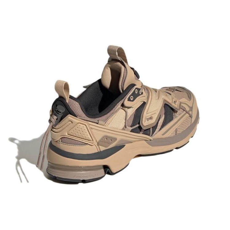 Adidas Spiritain 2000 Легкие Ретро Ткань Кожа Прочные Нескользящие Низкие Повседневные Кроссовки для Бега Унисекс Черный Коричневый HP2637