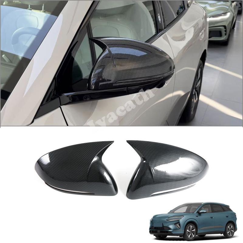 For BYD Sea lion 6 EV DM-i/sealion 06 2025 2026 Exterior Accessories ABS Carbonfiber Rearview Mirror door handle bowl cover