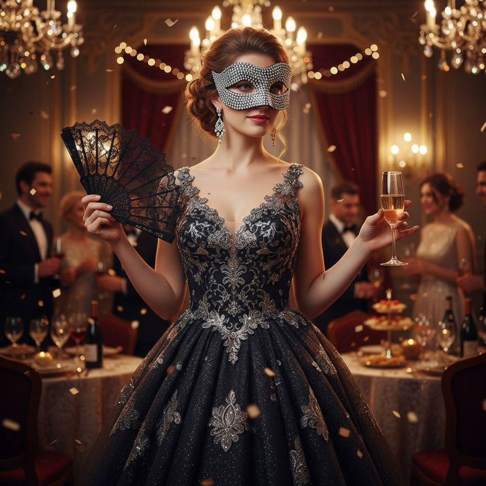 Shiny Acrylic Crystal Rhinestone Eye Mask Luxury Design Masquerade Mask  Halloween Carnivals