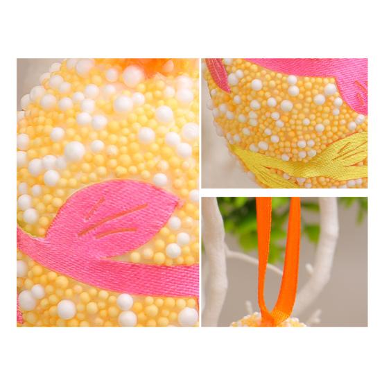 Yousheng 6 шт. пасхальных украшений для яиц, пасхальные красочные подвесные яйца из пенопласта, украшение для весеннего домашнего декора для вечеринки