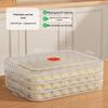 Dumpling Freezer Box - Fresh-Keeping and Quick-Freezing Storage for Wontons, Dumplings & Noodles