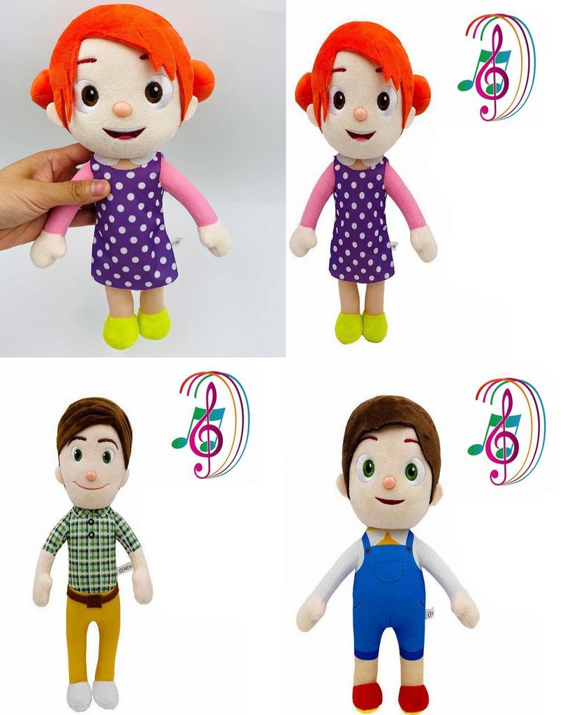 Adorable Cocomelon Music Plush Toy With Educational Features For Kids' Delight