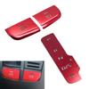 New Car Handbrake Shift Gear Panel Button Cover Trim Interior Styling Stickers For  A3 8V 2013-2019