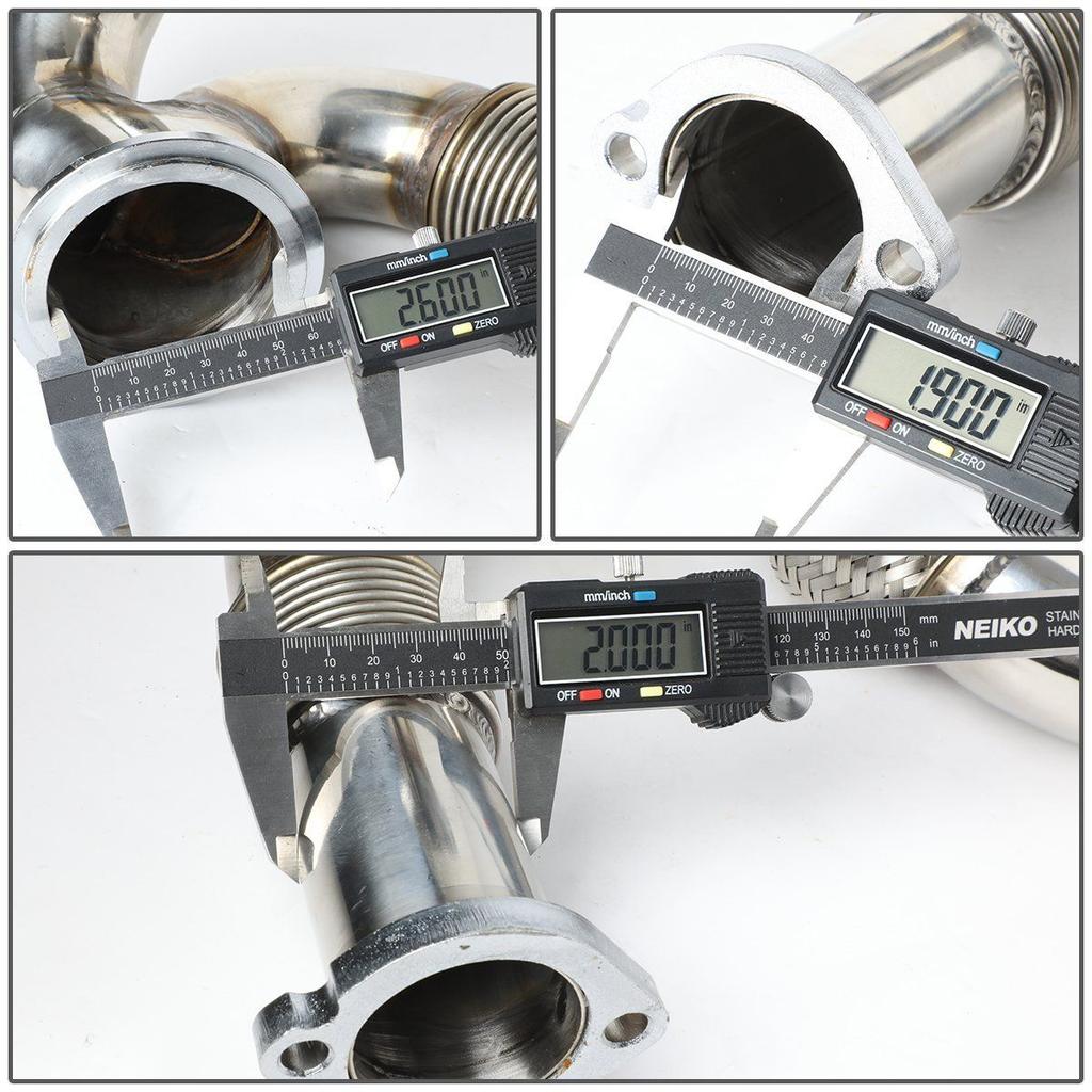 Комплект для удаления EGR с трубой Up/Y-Pipe для Ford Super Duty 6.0L Diesel 2003-2007 гг.