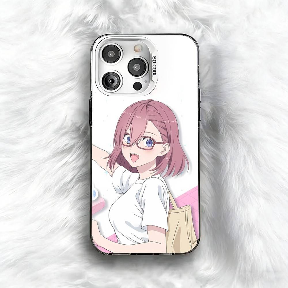 2.5 Dimensional seduction Amano Ririsa  Phone Case For iPhone 16 17 15 14 12 13 Pro Max Black Color Shockproof Cover