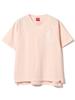 B:MING LIFE STORE by BEAMS Manhattan Portage Short Sleeve Print T-Shirt, Men's, Pink, Size S