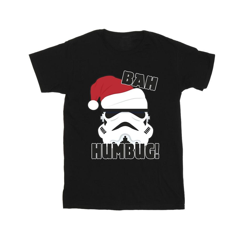 Star Wars Mens Episode IV: A New Hope Helmet Humbug T-Shirt