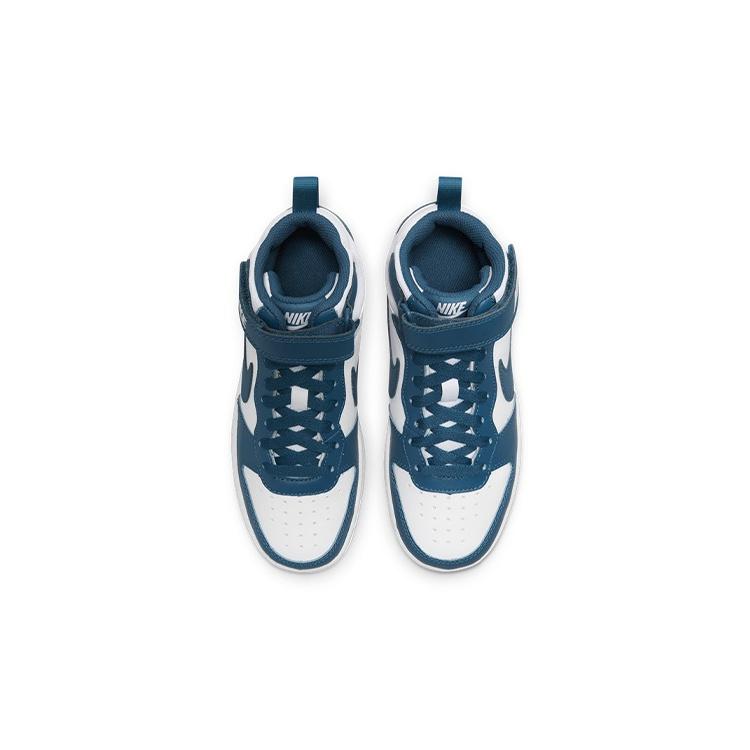 (GS) Nike Court Borough Mid 2 'White Marina' Kids' CD7782-108