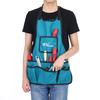 PENGGONG Waterproof Canvas Gardening Tool Apron Tools Bag with Pockets Adjustable Size Fits Men and
