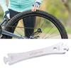 Stainless Steel Spoke Wrench Bike Tool Spoke Adjustment Wrench Disassembly Tool for 14/15G Spoke Cap