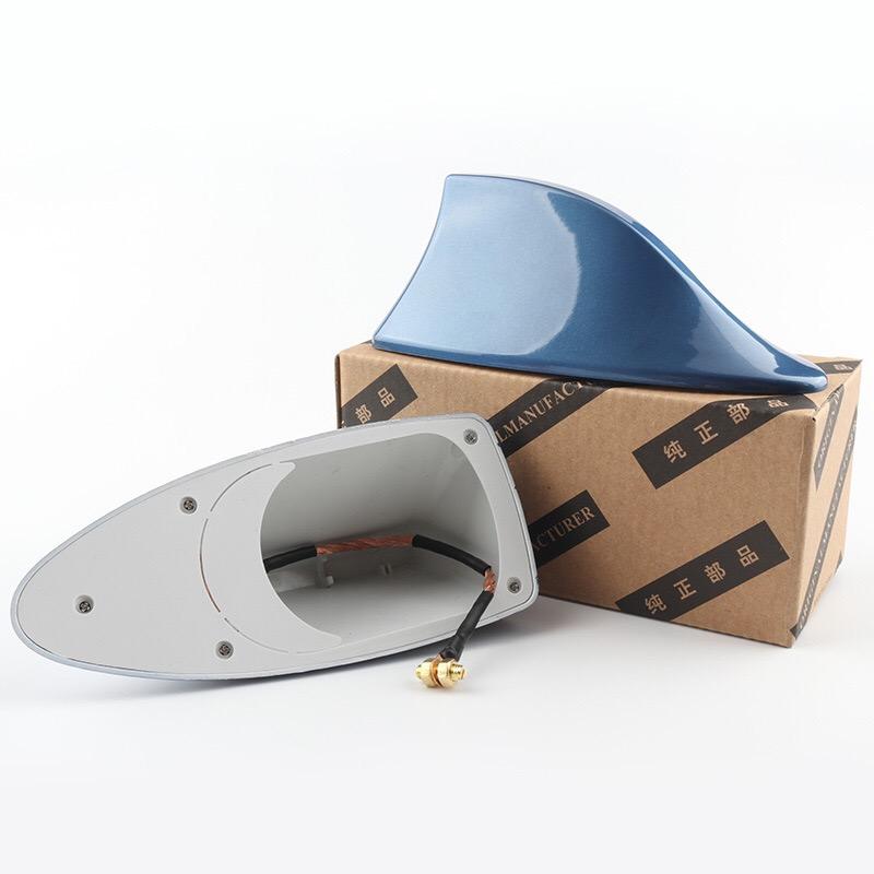 Новый универсальный автомобильный плавник акулы на крышу, накладки на антенну, авто радио AM FM антенна, усилитель сигнала