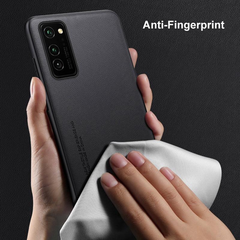 Роскошный чехол из искусственной кожи для Honor View 30 Pro, задняя крышка, матовый силиконовый защитный чехол для телефона Honor 30 Pro Plus 30S Coque