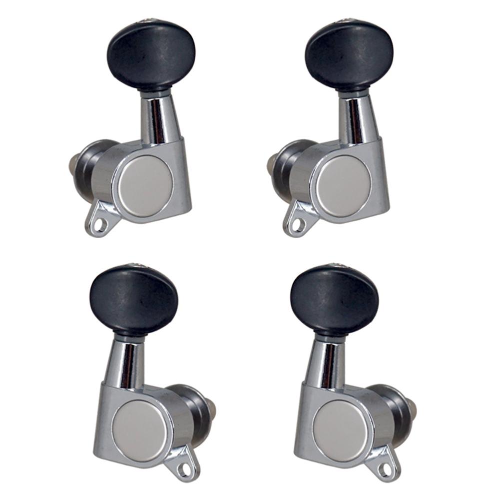 4pcs Ukulele Tuning Pegs Universal Strings Button Tuning Pegs Zinc Alloy Replacement Ukulele Parts Accessories