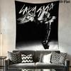 Lady Gaga Wall Hanging Printed Fabric Blanket Decorative Tapestries for Bedroom Living Room Home Decor