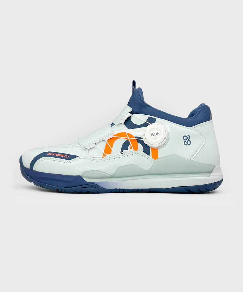 Vitro Унисекс Бадминтонные Кроссовки Puna 03 (Стальной Синий и Морской Синий) Система Boa Fit