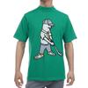 [Ping Apparel] Мужской трикотаж с коротким рукавом и высоким воротником (Mr.PING, влагопоглощающий и теплогенерирующий)  Гольф  621-5175201 140Зеленый S