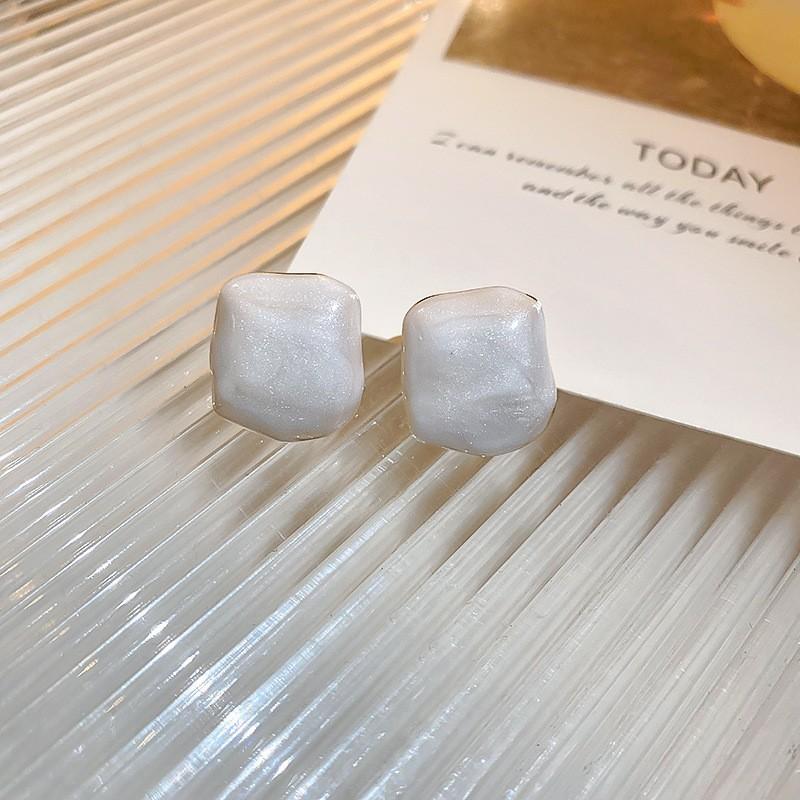 Серьги Love с геометрическим рисунком, простые серьги с цветами, модные серьги с темпераментом, элитные серьги, подарки