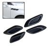 2Pcs Car Side Vent Air Flow Fender Intake ABS Auto Simulationv Styling Cover Anti-Collision Decoration Trims Accessories