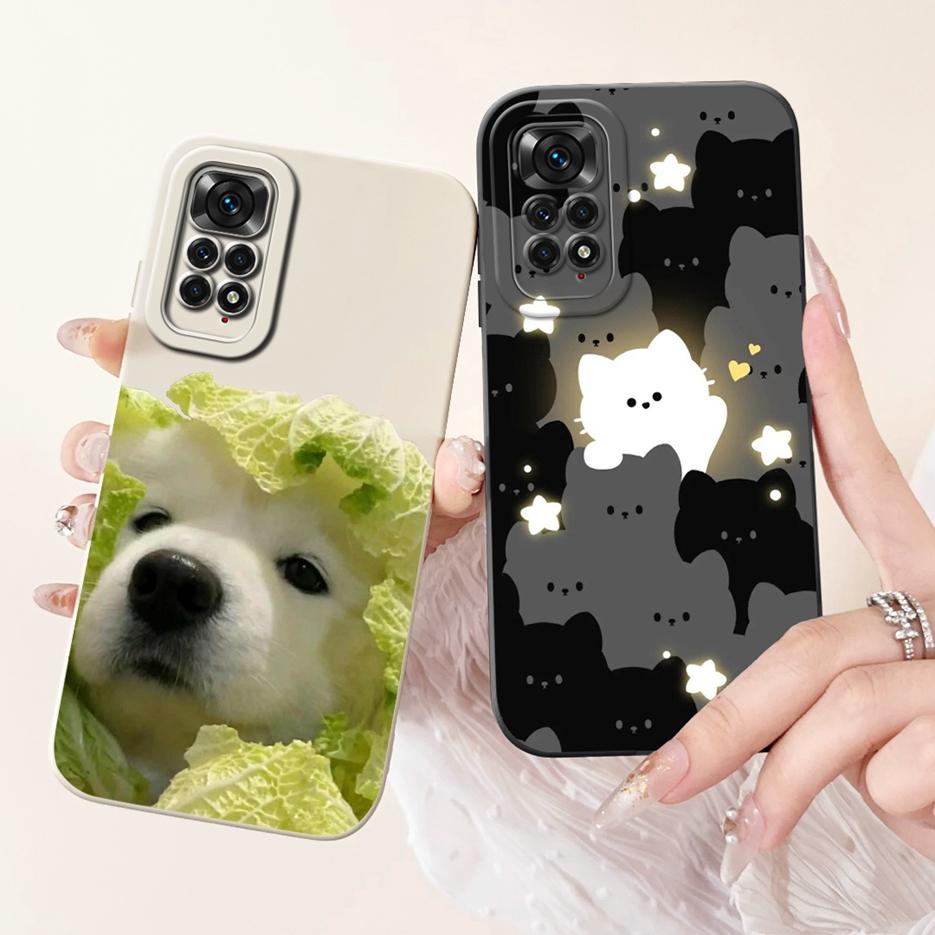 For Xiaomi Redmi Note 11 Pro Case New Fashion Cartoon Cover Soft TPU Phone Case For Redmi Note 11 11S 4G Redmi Note11 Pro Bumper