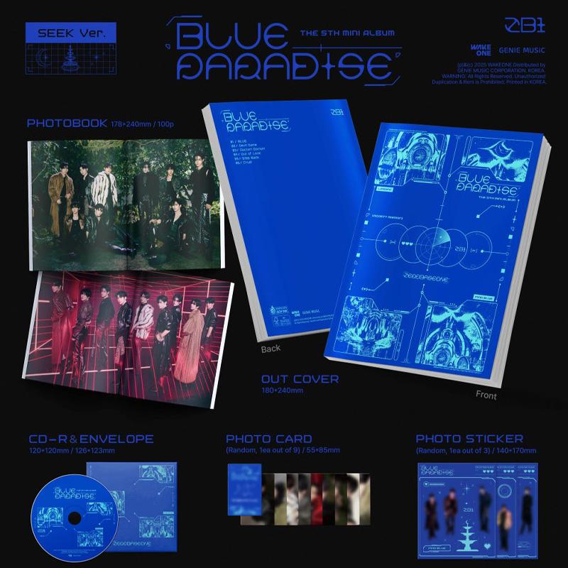ZEROBASEONE 5-й мини-альбом_BLUE PARADISE