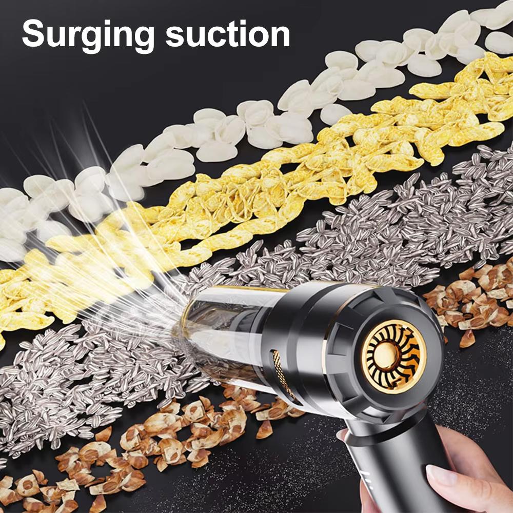 Новый 16000PA мощный автомобильный пылесос ручной бесщеточный двигатель автозапчасти 6000mAh большая емкость аккумулятора мощный беспроводной пылесос бытовая техника