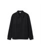 NOTIG Poly-Blend Half-Zip Collared T-Shirt Gray_Oka3T1Tl101G1