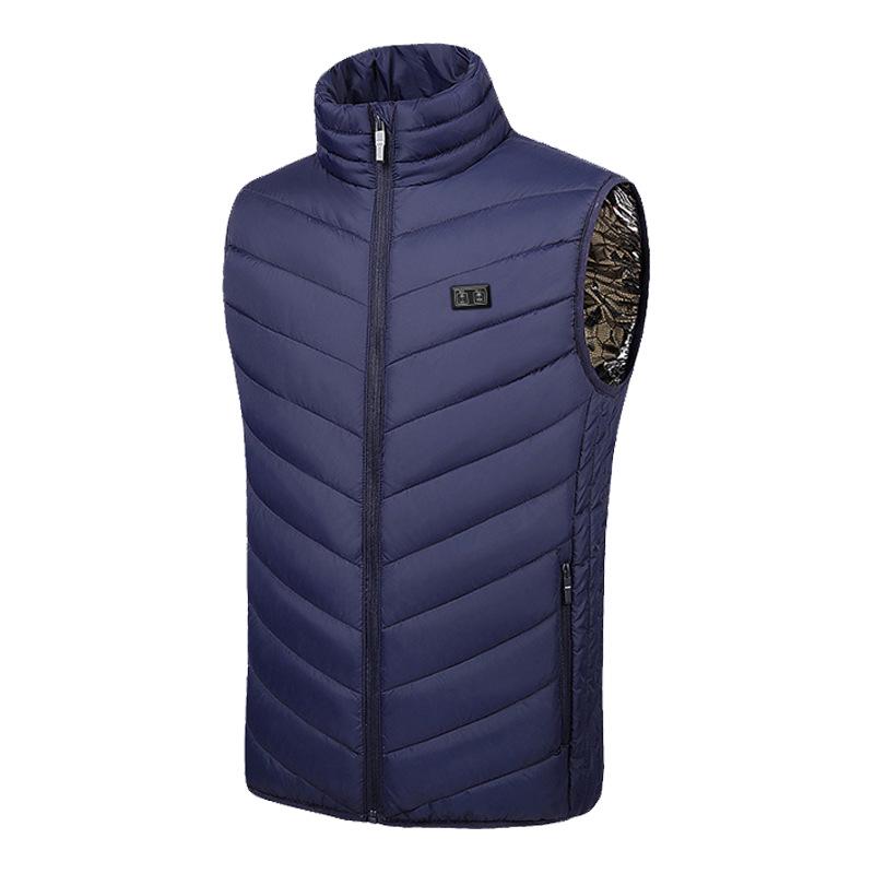 Smart USB Heated Vest: Unisex Winter/Autumn Thermal Wear with Constant Temperature Control