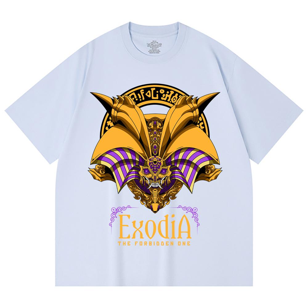 230 Gsm 100% Cotton Yu-Gi-Oh V2 Exodia Print Unisex Heavy Cotton T Shirt