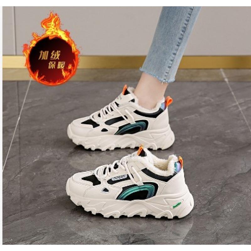 2. Папины туфли женские новые женские универсальные кожаные белые туфли универсальны для студентов с легкой мягкой подошвой