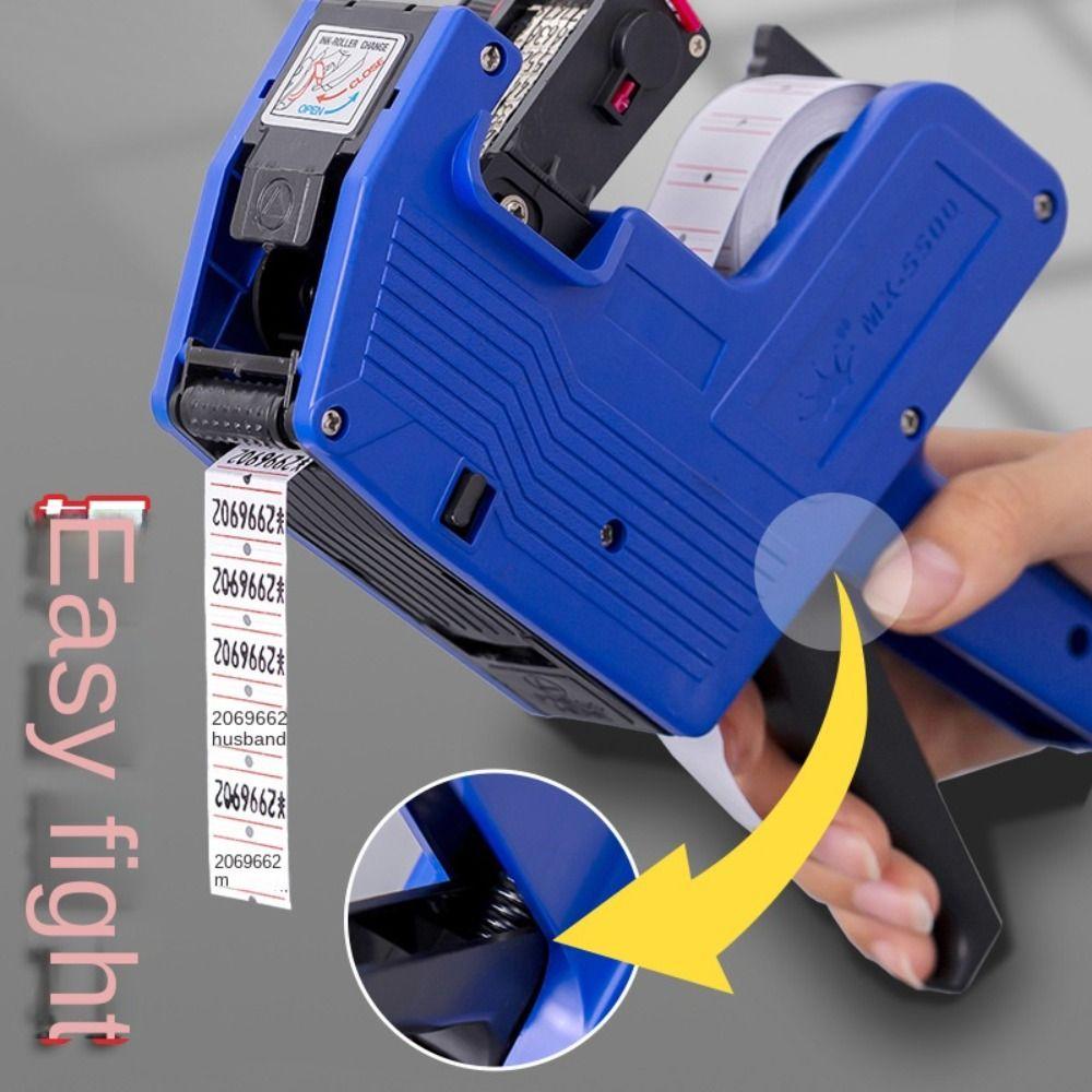 8 Digits Handheld Price Tag MX-5500 Price Label Tool Tag Maker Coding Machine Retail Stores