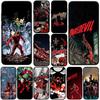 Постер Сорвиголова Чехол для телефона Marvel для Apple iPhone 17 16 Plus 13 12 Pro Max Mini X XR ProMax 16E 15+ 16Plus Air Case
