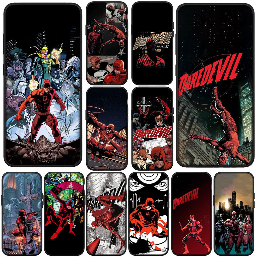 Постер Сорвиголова Чехол для телефона Marvel для Apple iPhone 17 16 Plus 13 12 Pro Max Mini X XR ProMax 16E 15+ 16Plus Air Case