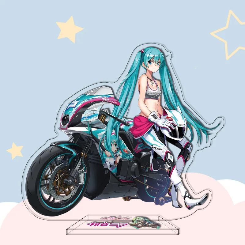29 Types Hatsune Miku Anime Figure 16Cm Acrylic Key Chain Ornaments Gifts Pendant Buckle Two-Sided Hatsune Miku Model TOYS Gift